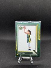 2025 Donruss WNBA #81 Nika Muhl Green Shimmer Color Match