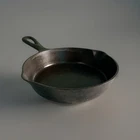 Antique 1920s Wagner Ware Sidney O Skillet #2 Cast Iron 6 Inch Flat Bottom RARE