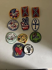 Lot Of 11 Vintage Patches