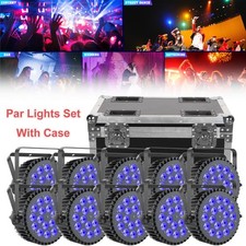 18Led RGBWA UV Light 6 in 1 Stage Par Light DMX DJ Disco Party Show Wash light