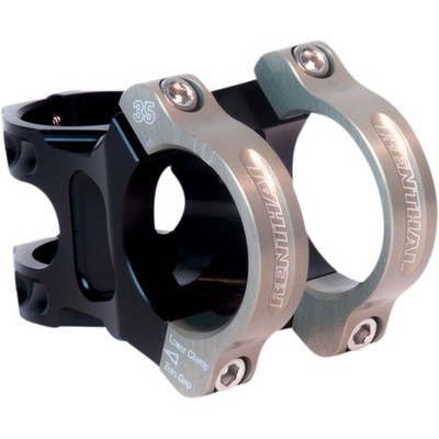 Renthal Apex 35 Stem Clamp: 35mm L: 50mm - Black/Gold STM119-BKAG