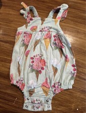 Posh Peanut Sophia Bubble Romper