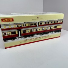 OO Scale Hornby R4228 The Northumbrian Coaches 3 car set E9115E E10134E E12688E