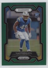2023 Panini Prizm Rookies Green Prizm Tuli Tuipulotu #354 0y4s