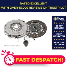 Clutch Kit 3pc (Cover+Plate+CSC) fits OPEL ZAFIRA B 1.7D 07 to 15 A17DTR 241mm
