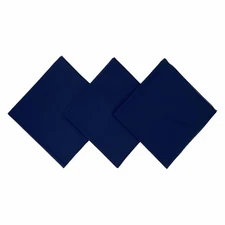 27 inch Large Solid Color 100% Cotton Bandana XL Headband Thin Soft