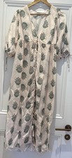Zimmerman Verity Puff Linen Dress Size 1