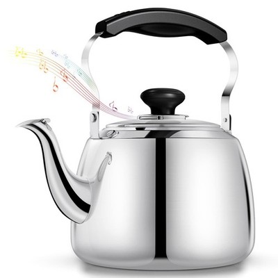 Tea Kettle, Stainless Steel Stovetop Whistling Tea Kettles 2L, Mirror Polishe...