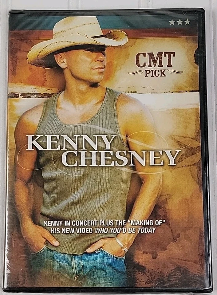 Kenny Chesney CMT Pick CD & Music DVD 2 Pack Who You'd Be Today Road & The Radio Foto 4 de 4