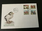 Sweden 2012 #2685a-e Poultry - FDC