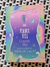Anna Sui Cosmic Sky Eau de Toilette Perfume Sample 2mL New