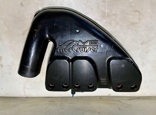 Mercruiser 4.3L  V-6 One piece Exhaust manifold Starboard Side 807293C CF