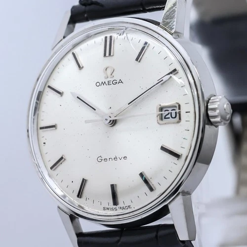 *Not Working! For Parts* OMEGA Seamaster Geneve Cal.613 Manual Winding 34mm Mens