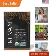 Pea Protein Powder | Chocolate | 20g Organic Plant Based Protein | 1 Serving ...