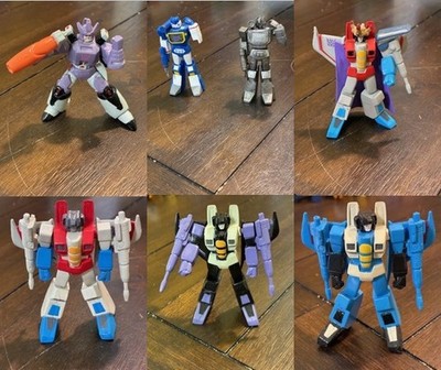 Transformers G1 SCF Takara PVC Decepticon Lot (JP)