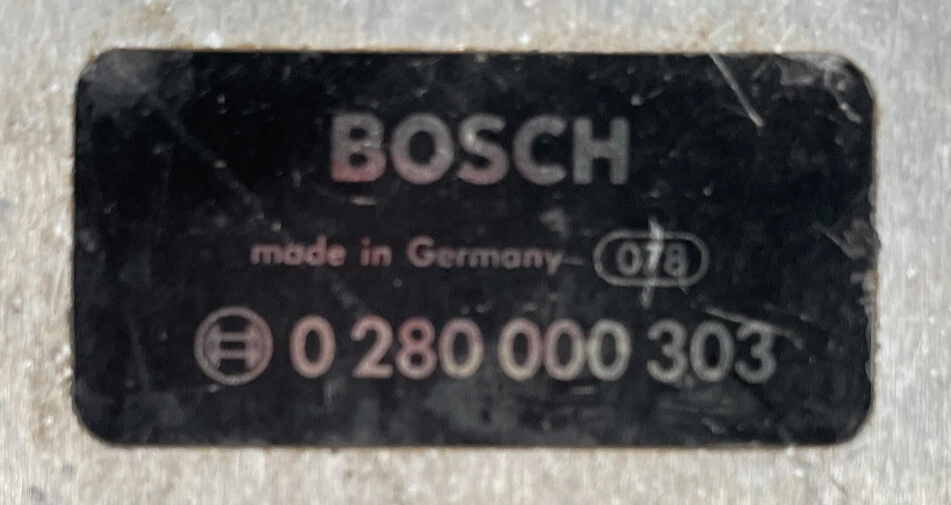 ENGINE CONTROL MODULE COMPUTER ECM 0280000303 FITS 83 CHRYSLER RENAULT ALLIANCE Foto 3 de 3