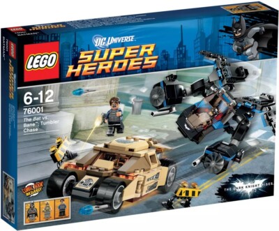 76001 LEGO SUPER HEROES - THE BATMAN VS BANE Neu Versiegelt ---RAR!