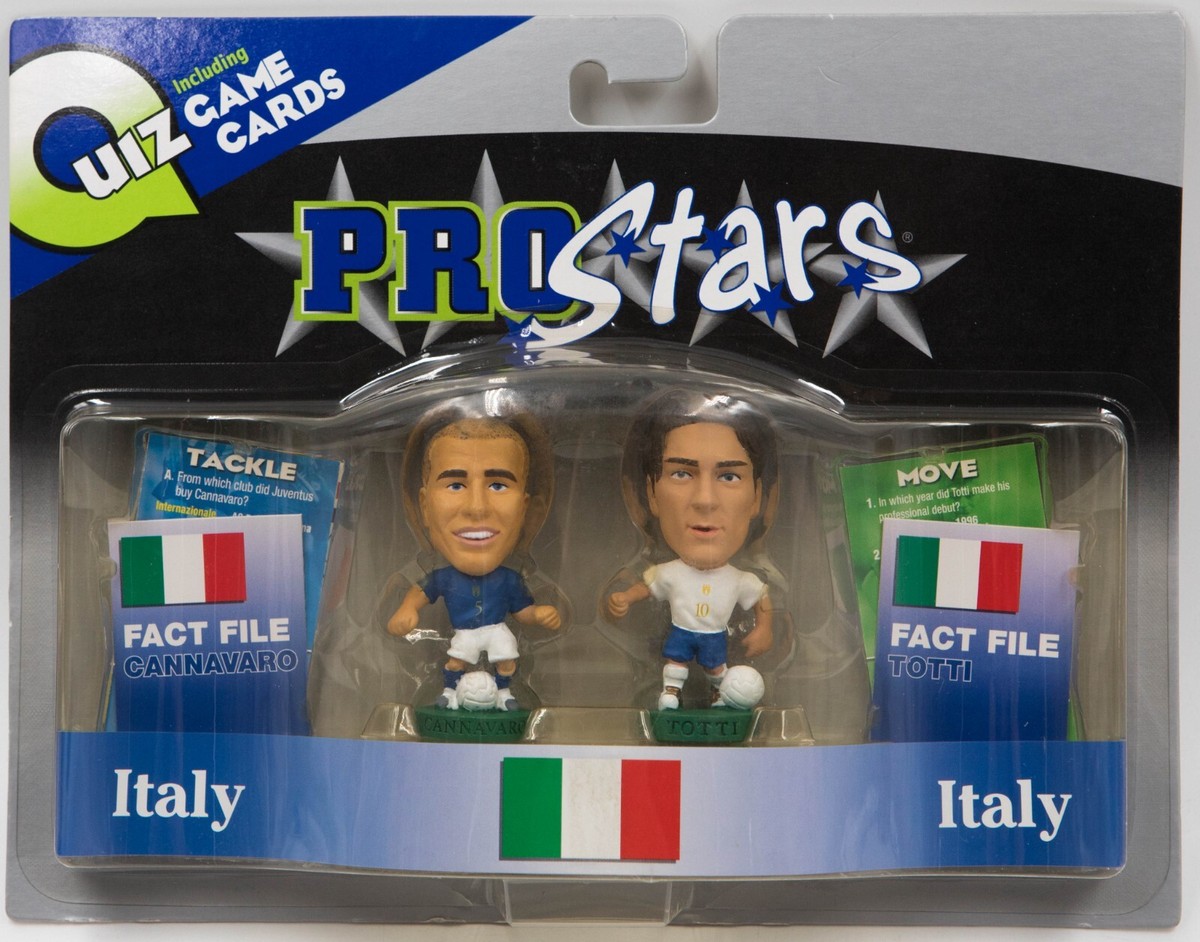 Corinthians PROSTARS figure FRANCESCO TOTTI and FABIO CANNAVARO