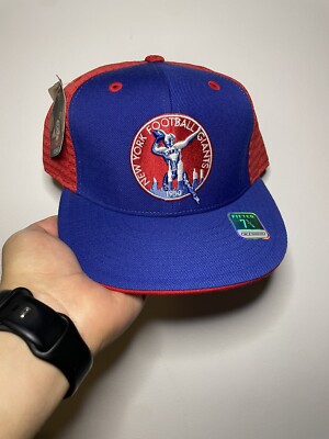 Vintage NFL New York Giants fitted hat sz 7 5/8 brand new Reebok Skyline