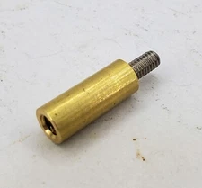 New Brass Jag Adapter 5/16" 8-32 Male To 10-32 Flintlock Percussion Muzzleloader