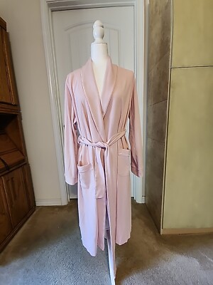 PJ Pima Size Small/Medium Dusty Rose With 2 Pockets Pipeing & Belt Made In Peru 