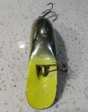 Kwikfish K15 Pre-Rapala Silver And Neon Green 