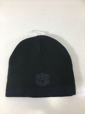 Auburn University Tigers Unisex Knit Beanie Cap One Size Black/Dark Navy NWOT