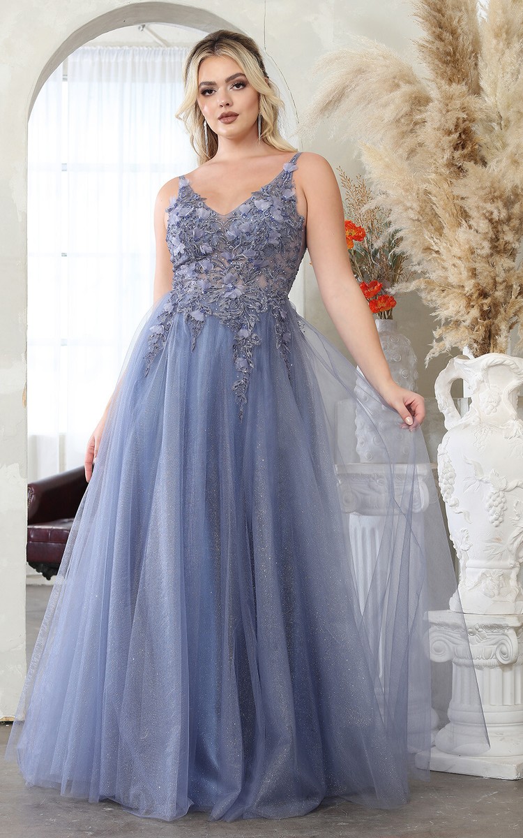 ladies dresses special occasions Womens Dresses For Gala Evening Pageant Long V-Neck Sleeveless A-Line Plus  Size