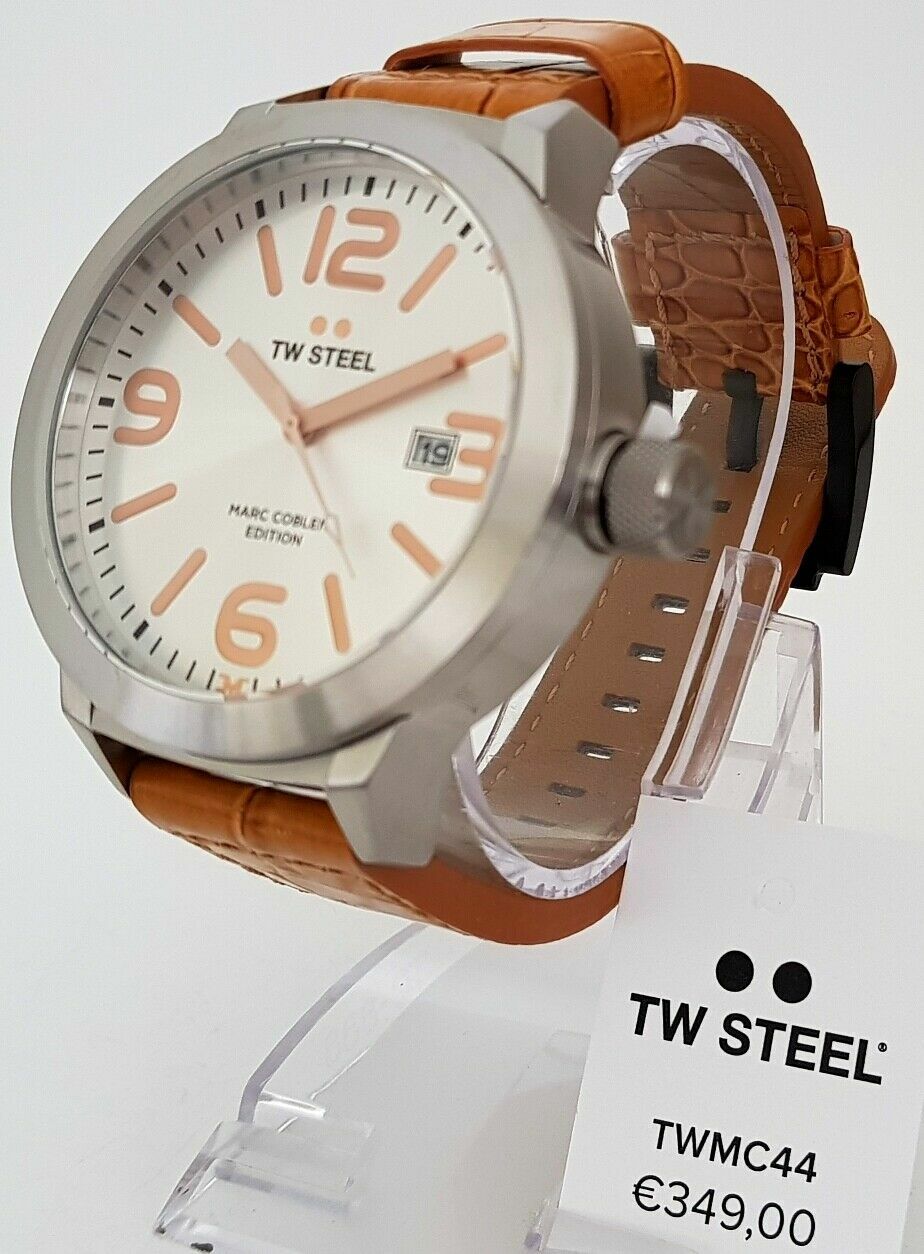 TW Steel Marc Goblen montre homme XXL 50mm en acier pour un style audacieux