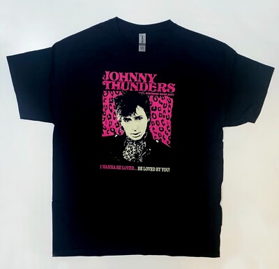 LIMITED EDITION JOHNNY THUNDERS BIRTHDAY BASH NYC 2023  MENS LARGE T SHIRT