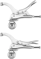 9Inch Drill Press Locking Clamp, 2 Pack, Fix Clamp, Strong Gripping Clip