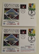 Chelsea V Liverpool 5th May 2012 FA Cup Final Dawn First Day Covers X 2