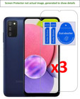 3x Samsung Galaxy A03/A03s Screen Protector w/ cloth and installation stickers