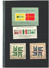 ITALY EUROPE Selection SOUVENIR AND COMMEMORATIVE SHEETS MNH  LOT (SS  270 )