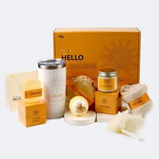 Birthday Basket Gifts For Women, Sunshine Get Well Soon Gifts, Self Care Pack...