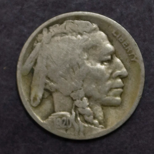 1920 D Buffalo Nickel VG Lot F533
