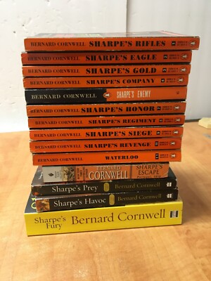 Sharpe Series Set 1-4 6-11 by Bernard Cornwell Trade Paperback Penguin & 4 more