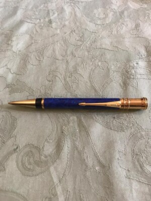 Parker Duofold Ballpoint Pen Blue Lapis International, made in UK