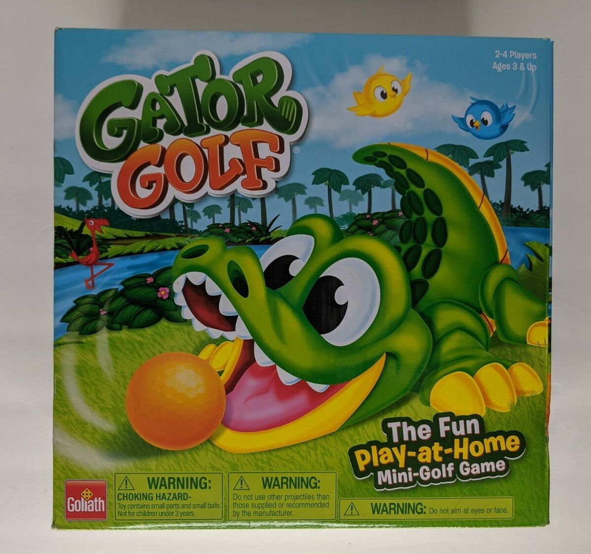 Goliath Games Gator Golf Game with 24-Piece Puzzle for Kids