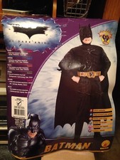 Batman The Dark Knight Costume Boys Muscle Chest Rubies 883104 Small 4-6X New