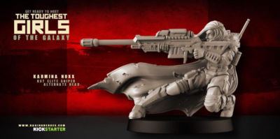 Raging Heroes KST Karmina Noxx Elite Sniper Female 28mm