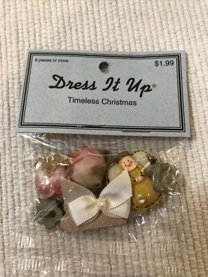 christmas dress it up buttons 6-Piece | Dress it Up DISNEY Mickey & Minnie Christmas Holiday Buttons