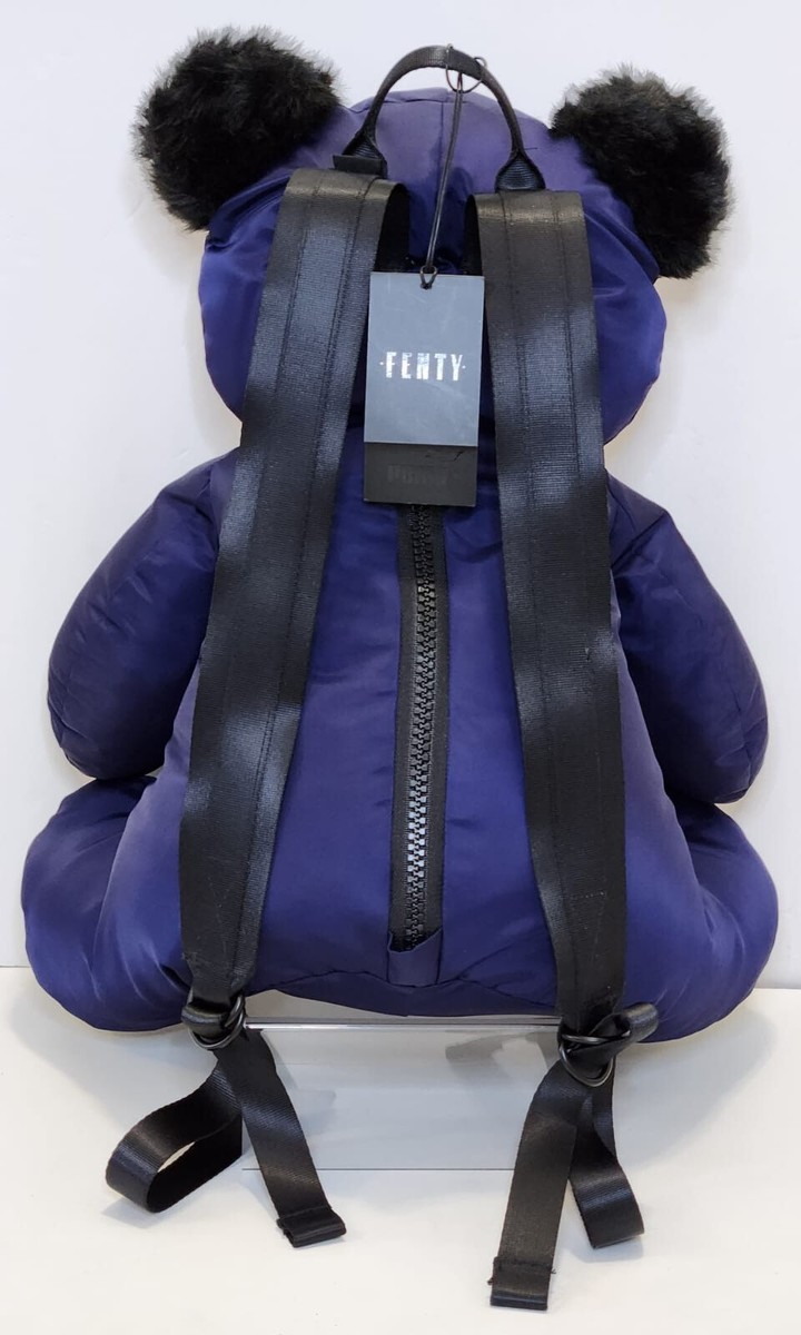Puma x Fenty Rihanna Mascot Bear Backpack In Blue | eBay Puma x Fenty Rihanna Mascot Bear Backpack In Blue | eBay