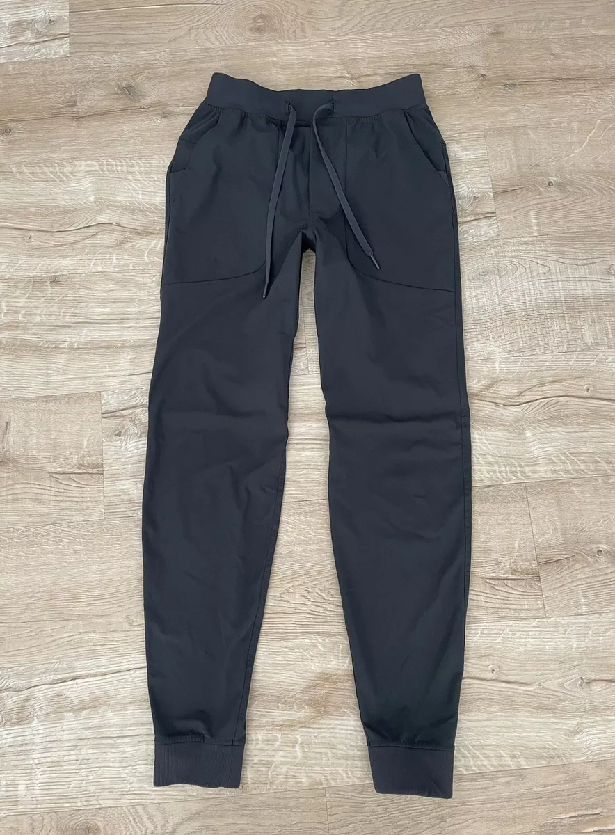 Lululemon Mens ABC Jogger Pants Warpstreme XS Drawstring Grey