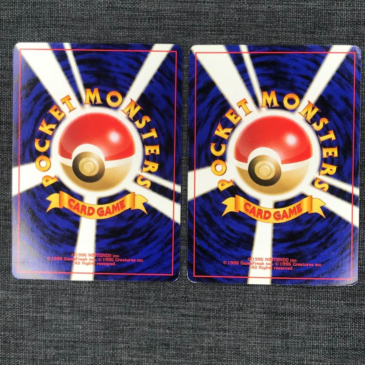 Natu Xatu Pokemon TCG Old back Japanese cards Set of 2 (1996 Natu Xatu Pokemon TCG Old back Japanese cards Set of 2 (1996