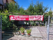 Sciarpa Perugia Calcio Centro Cordinamento Massa Martana