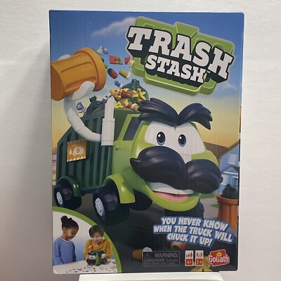 Trash Stash Board Game 4+ Years, 2-4 Players Brand NEW & Sealed
