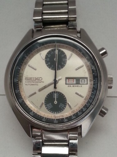 Seiko Cronografo 6138-8000 PANDA automatico 23J In buonissima condizione |  eBay