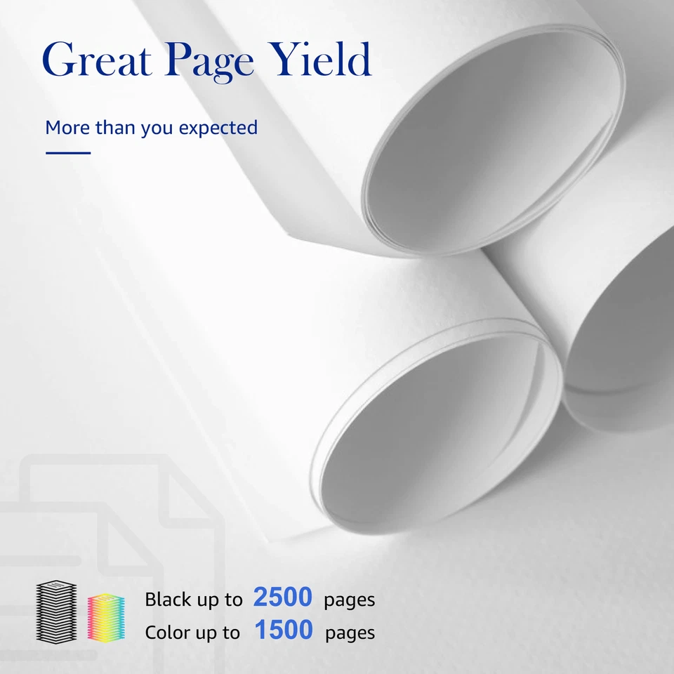 4x XL Tinten für Canon MAXIFY MB5050 MB5150 5100 MB5350 5450 ersetzt PGI-2500XL - Bild 3 von 4