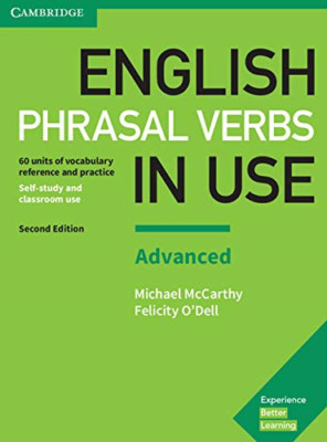 English Phrasal Verbs in Use Advanced Book with Answers - Paperback NEW McCarthy